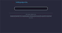 Desktop Screenshot of hobbygadgets.biz